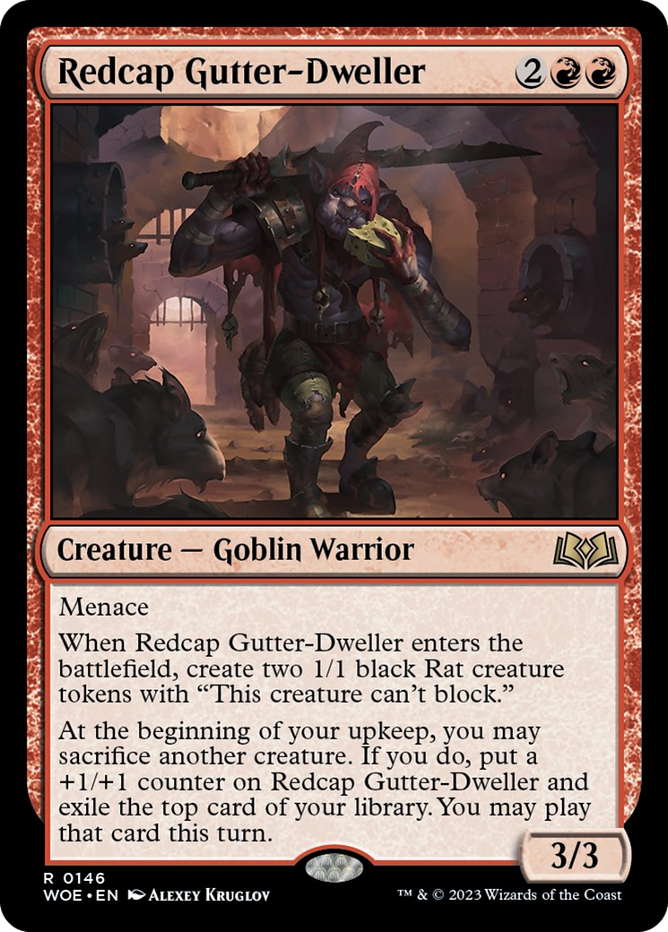 Redcap Gutter-Dweller [Wilds of Eldraine] | Good Games Adelaide SA