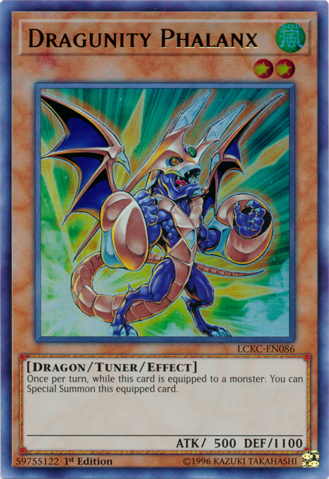 Dragunity Phalanx [LCKC-EN086] Ultra Rare | Good Games Adelaide SA