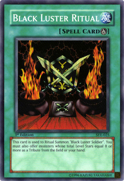 Black Luster Ritual [SYE-025] Super Rare | Good Games Adelaide SA