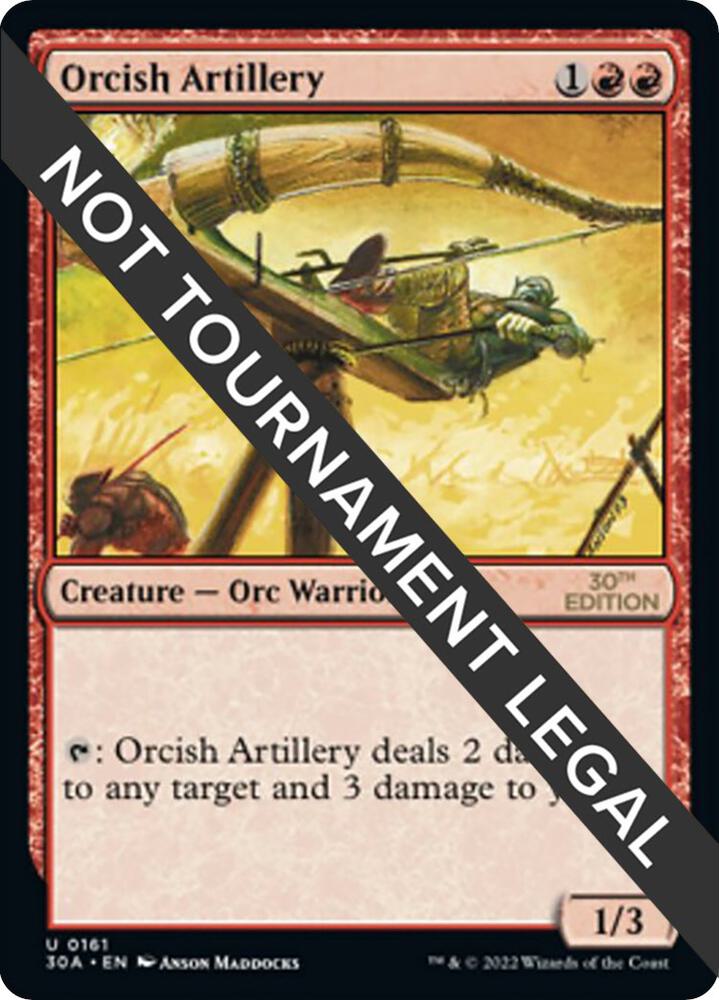 Orcish Artillery 161 (30th Anniversary Edition)  | Good Games Adelaide SA