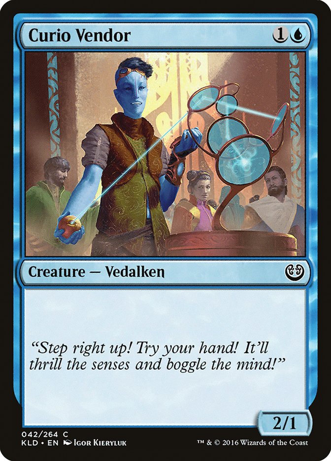 Curio Vendor [Kaladesh] | Good Games Adelaide SA