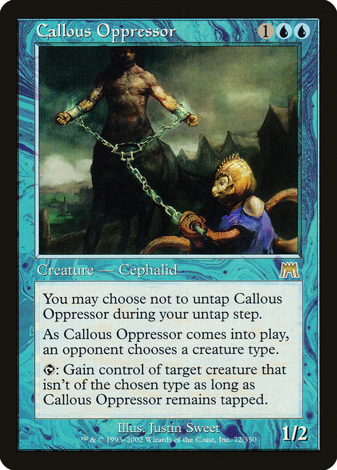 Callous Oppressor 72 (Onslaught)  - Foil | Good Games Adelaide SA