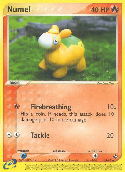 Numel (69/97) [EX: Dragon] | Good Games Adelaide SA