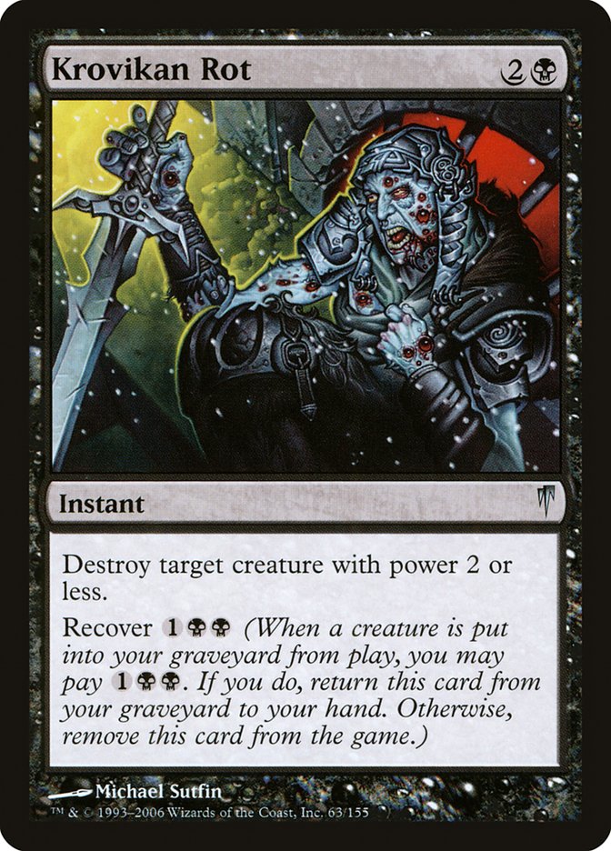Krovikan Rot 63 (Coldsnap)  - Foil | Good Games Adelaide SA