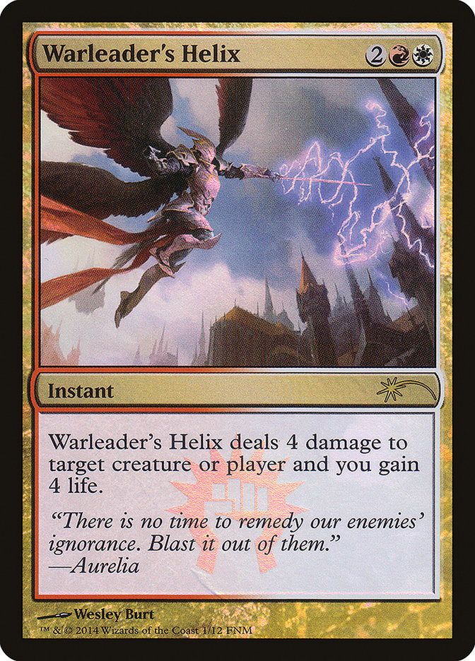 Warleader's Helix [Friday Night Magic 2014] | Good Games Adelaide SA