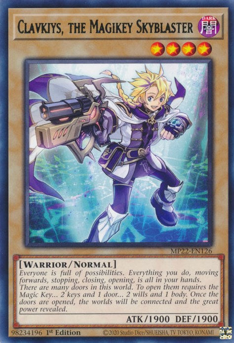 Clavkiys, the Magikey Skyblaster [MP22-EN126] Rare | Good Games Adelaide SA