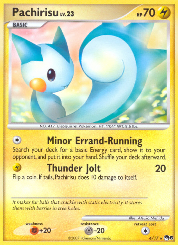 Pachirisu (4/17) [POP Series 6] | Good Games Adelaide SA