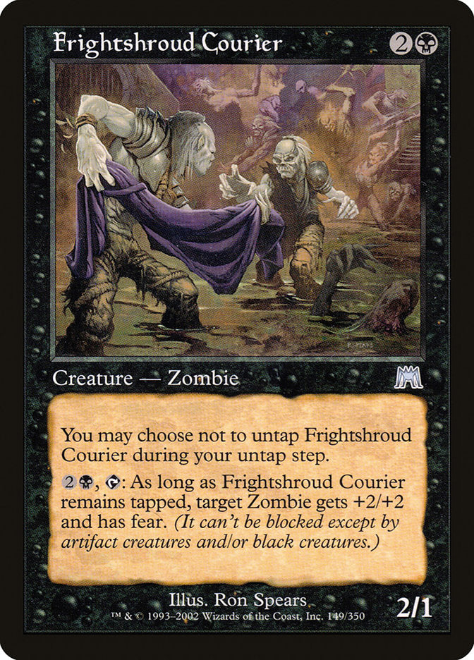 Frightshroud Courier 149 (Onslaught)  | Good Games Adelaide SA