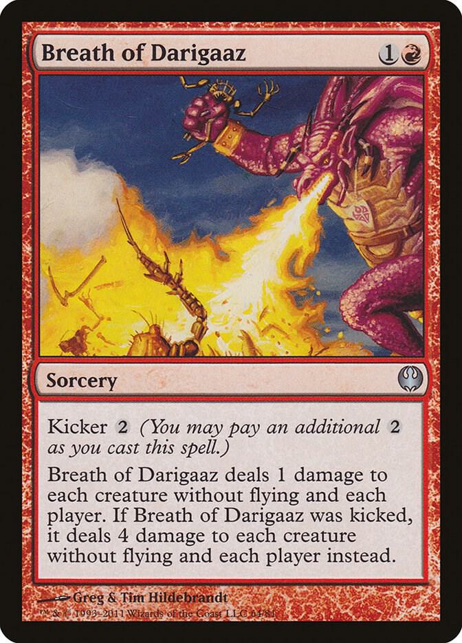 Breath of Darigaaz 64 (Duel Decks: Knights vs. Dragons)  | Good Games Adelaide SA