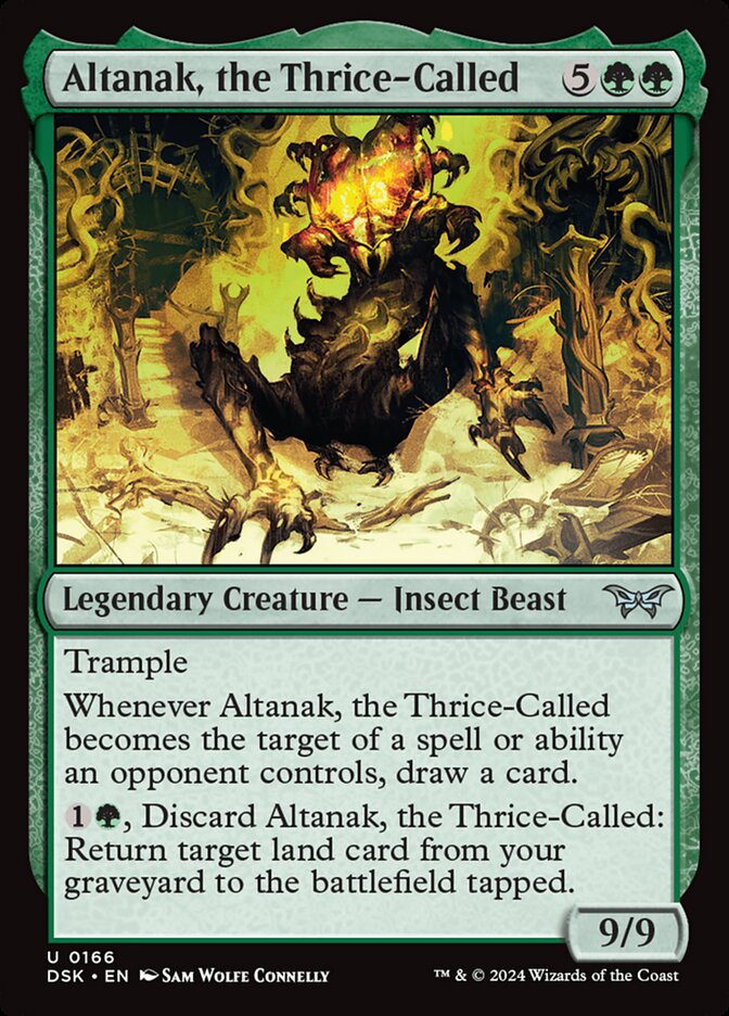 Altanak, the Thrice-Called 166 (Duskmourn: House of Horror)  - Foil | Good Games Adelaide SA