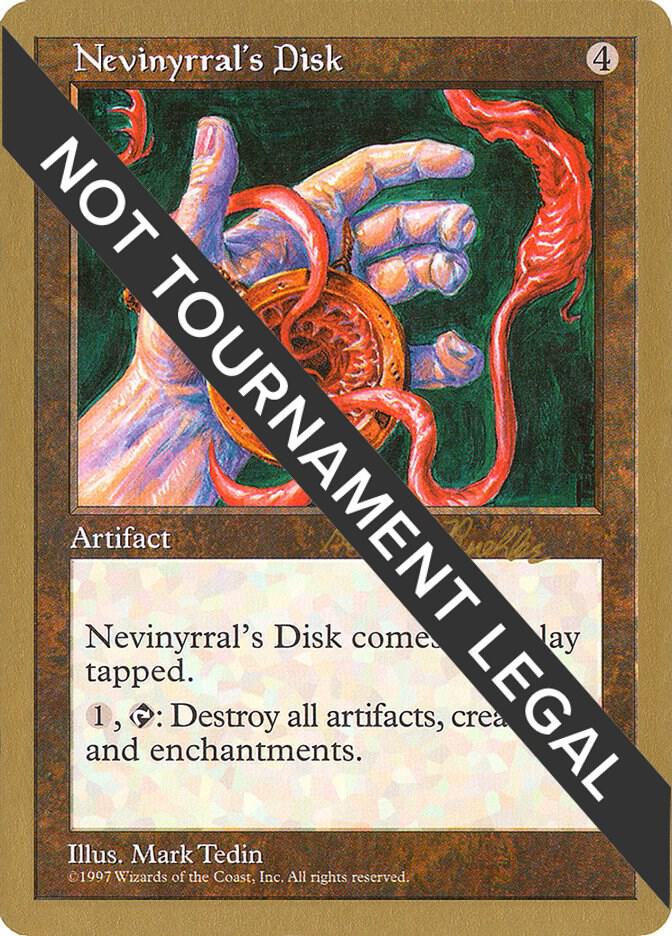 Nevinyrrals Disk 1998 Randy Buehler 5ED rb391/117 (World Championship Decks)  | Good Games Adelaide SA