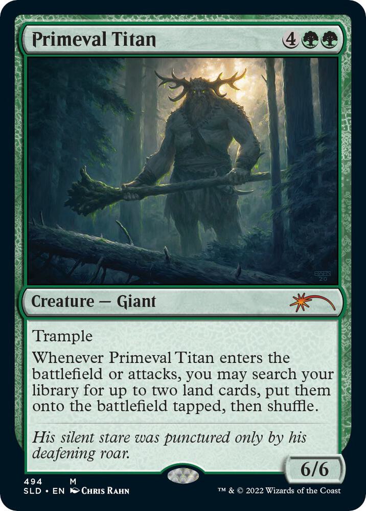 Primeval Titan 494 494 (Secret Lair Drop Series)  - Foil | Good Games Adelaide SA