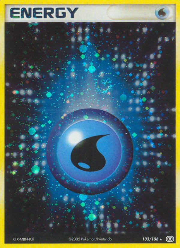 Water Energy (103/106) [EX: Emerald] | Good Games Adelaide SA
