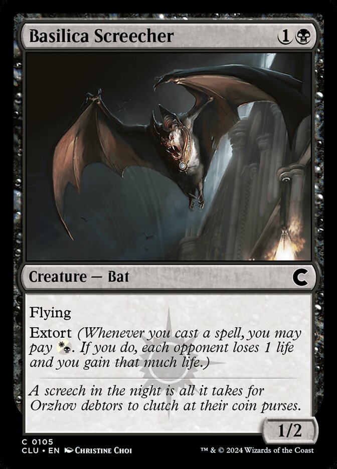 Basilica Screecher 105 (Ravnica: Clue Edition)  | Good Games Adelaide SA