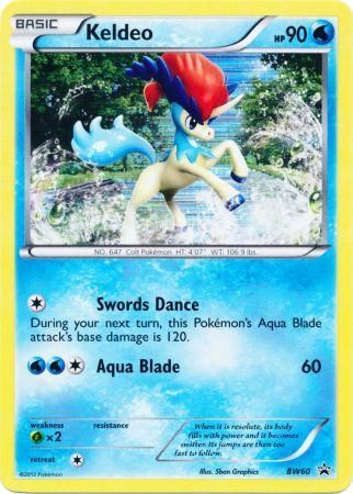 Keldeo (BW60) (Non Holo) [Black & White: Black Star Promos] | Good Games Adelaide SA