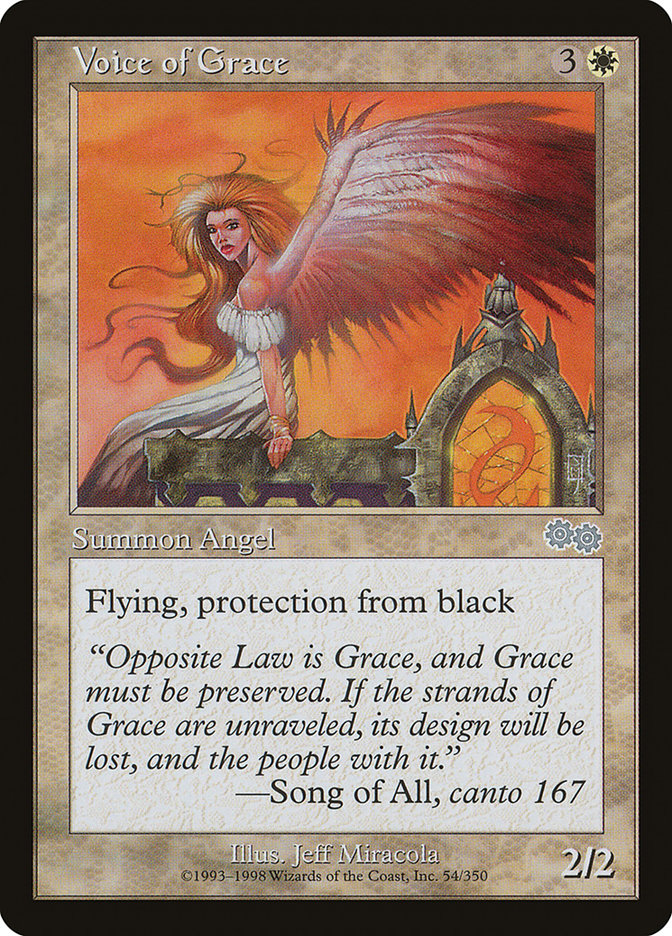 Voice of Grace [Urza's Saga] | Good Games Adelaide SA