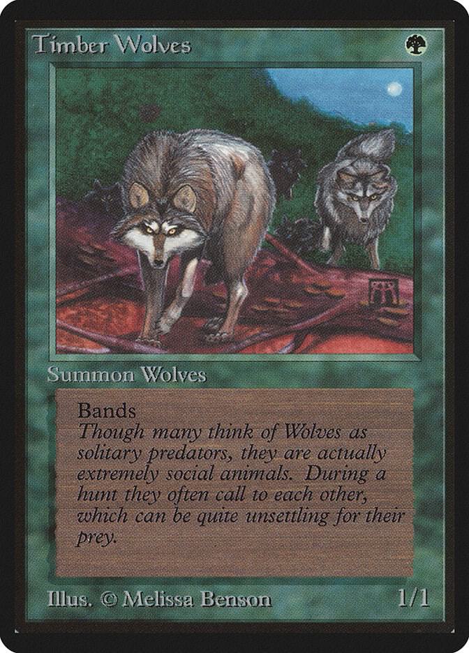 Timber Wolves 220/302 (Beta Edition)  | Good Games Adelaide SA