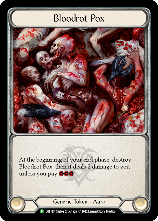 Bloodrot Pox // Frailty [LGS125 // LGS126] (Promo)  Cold Foil | Good Games Adelaide SA