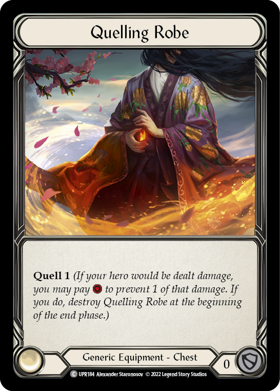 Quelling Robe [UPR184] (Uprising)  Cold Foil | Good Games Adelaide SA