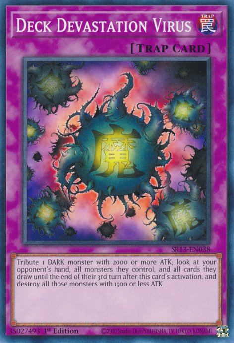 Deck Devastation Virus [SR13-EN038] Common | Good Games Adelaide SA