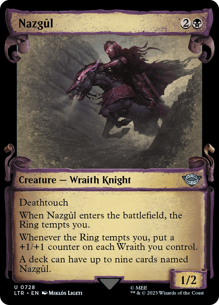 Nazgul (0728) [The Lord of the Rings: Tales of Middle-Earth Showcase Scrolls] | Good Games Adelaide SA