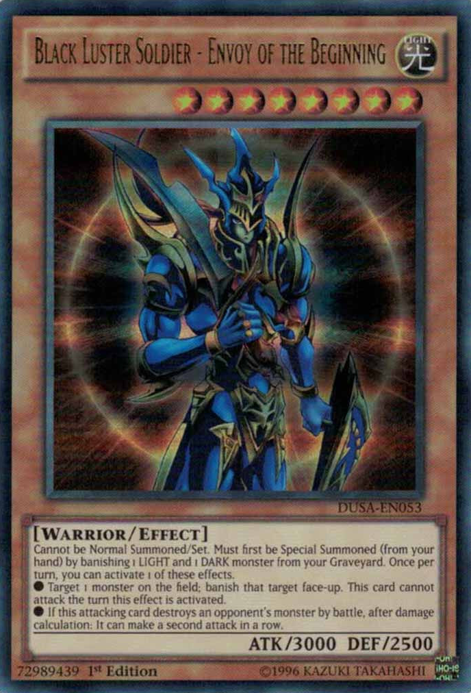 Black Luster Soldier - Envoy of the Beginning [DUSA-EN053] Ultra Rare | Good Games Adelaide SA