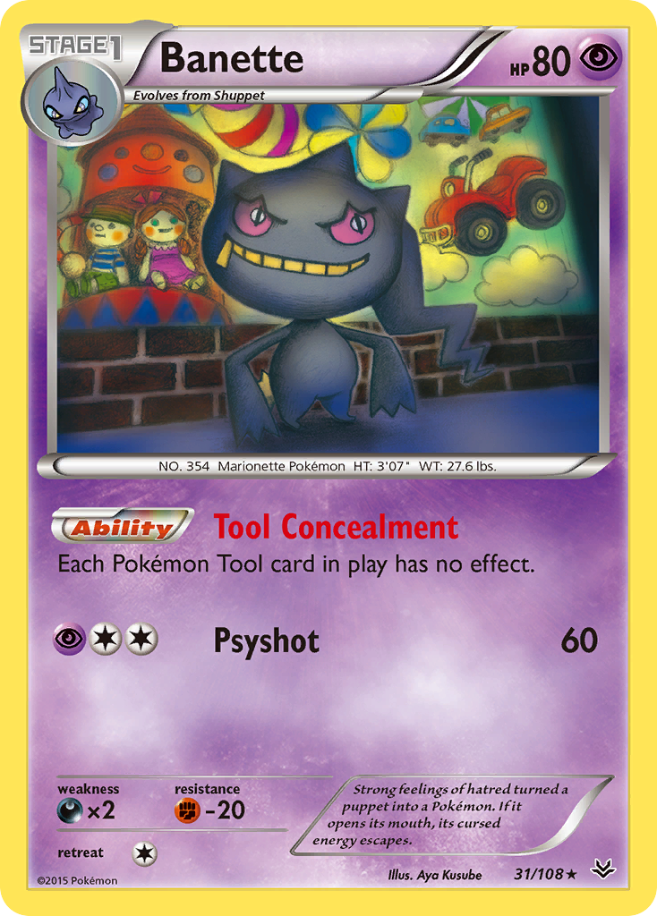 Banette (31/108) [XY: Roaring Skies] | Good Games Adelaide SA