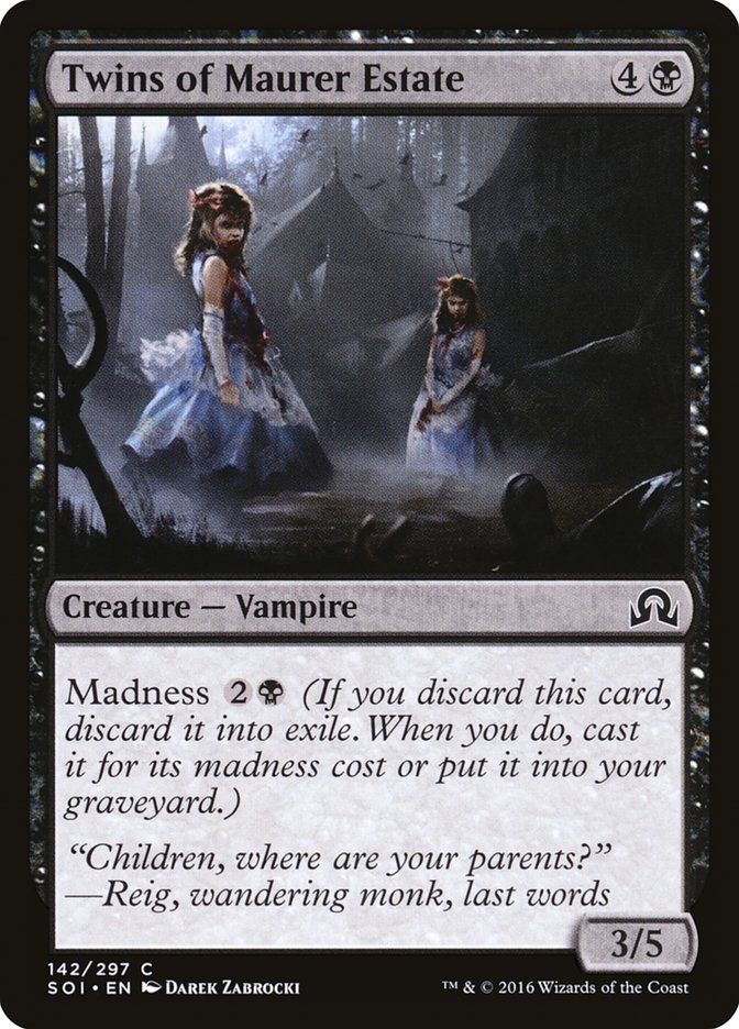 Twins of Maurer Estate [Shadows over Innistrad] | Good Games Adelaide SA
