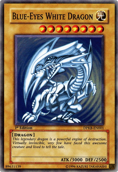 Blue-Eyes White Dragon [DPKB-EN001] Super Rare | Good Games Adelaide SA