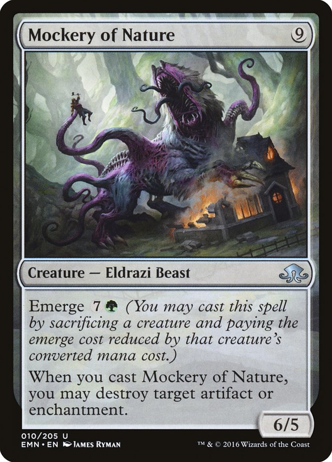 Mockery of Nature 10 (Eldritch Moon)  - Foil | Good Games Adelaide SA