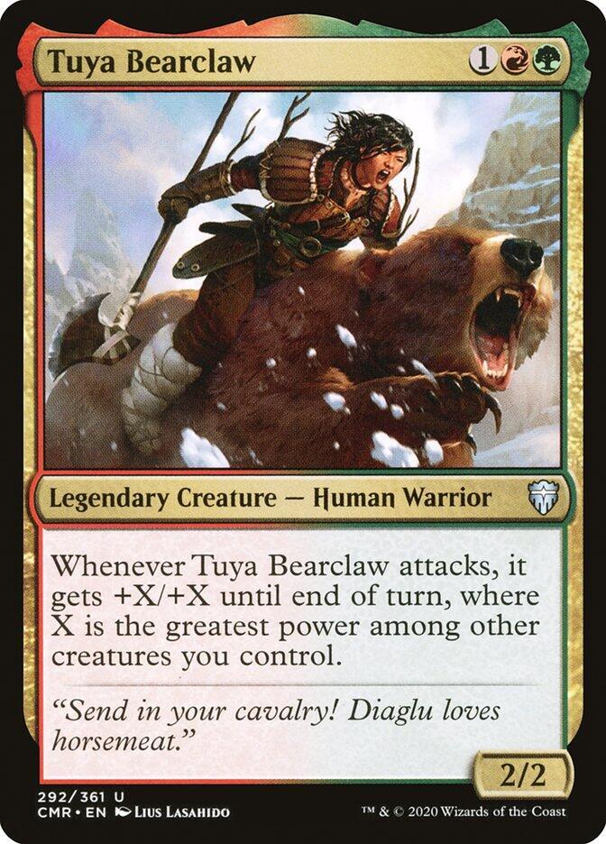 Tuya Bearclaw 292 (Commander Legends)  - Foil | Good Games Adelaide SA