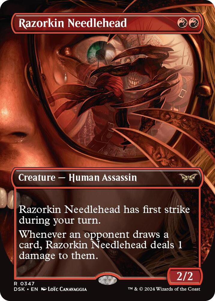 Razorkin Needlehead 347 (Duskmourn: House of Horror)  | Good Games Adelaide SA