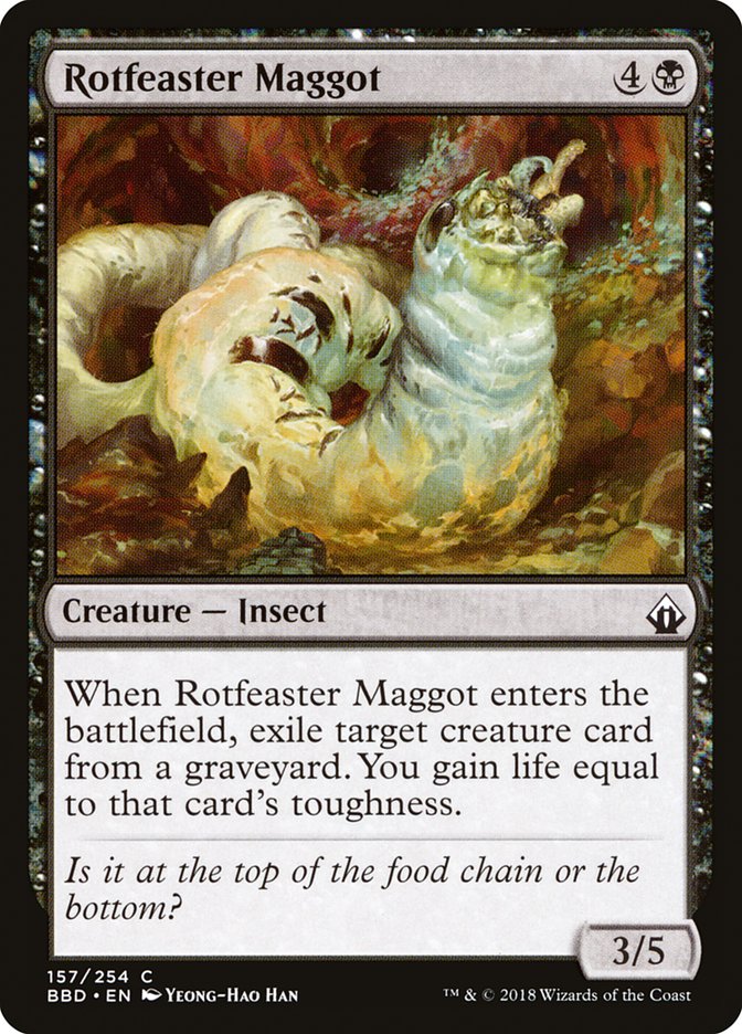 Rotfeaster Maggot 157 (Battlebond)  - Foil | Good Games Adelaide SA