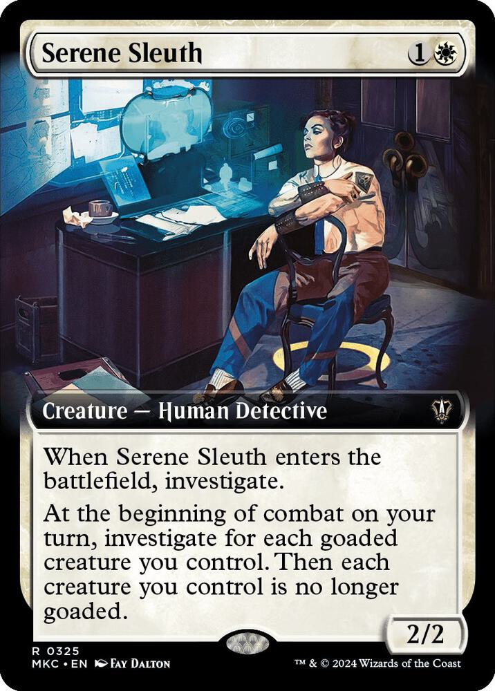 Serene Sleuth 325 (Commander: Murders at Karlov Manor)  | Good Games Adelaide SA