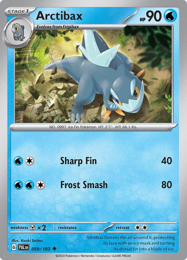 Arctibax 059/193 (SV02: Paldea Evolved)  | Good Games Adelaide SA