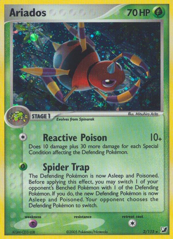 Ariados 2/115 (Unseen Forces)  - Holofoil | Good Games Adelaide SA