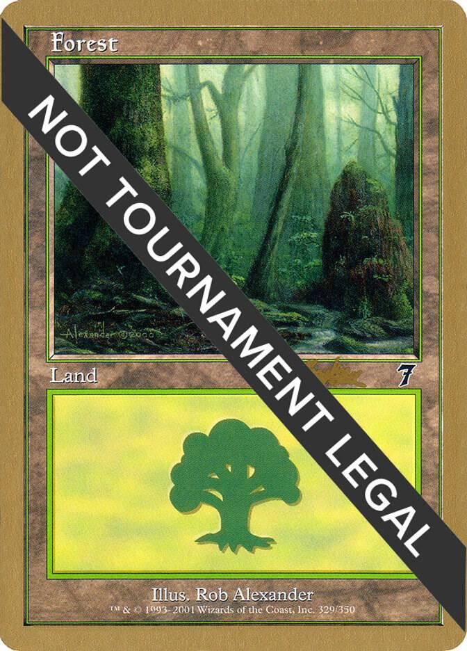 Forest 329 2002 Sim Han How 7ED  (World Championship Decks)  | Good Games Adelaide SA