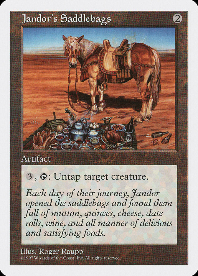 Jandor's Saddlebags [Fifth Edition] | Good Games Adelaide SA