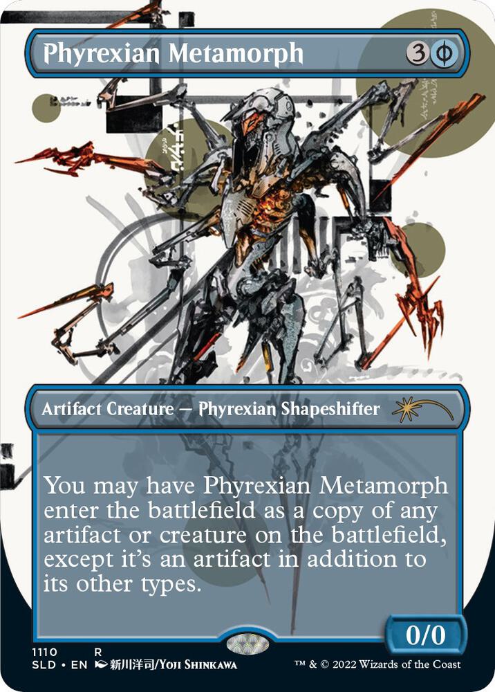 Phyrexian Metamorph Borderless 1110 (Secret Lair Drop Series)  | Good Games Adelaide SA