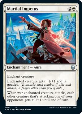 Martial Impetus 96 (Commander 2021)  | Good Games Adelaide SA