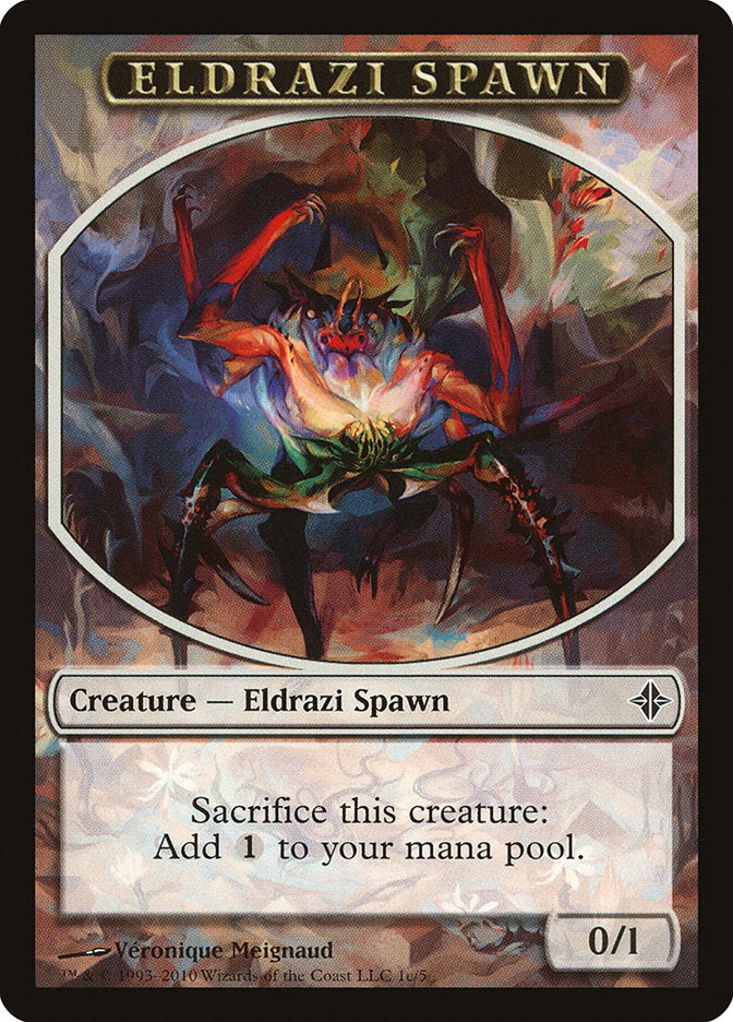 Eldrazi Spawn (1c/5) [Rise of the Eldrazi Tokens] | Good Games Adelaide SA
