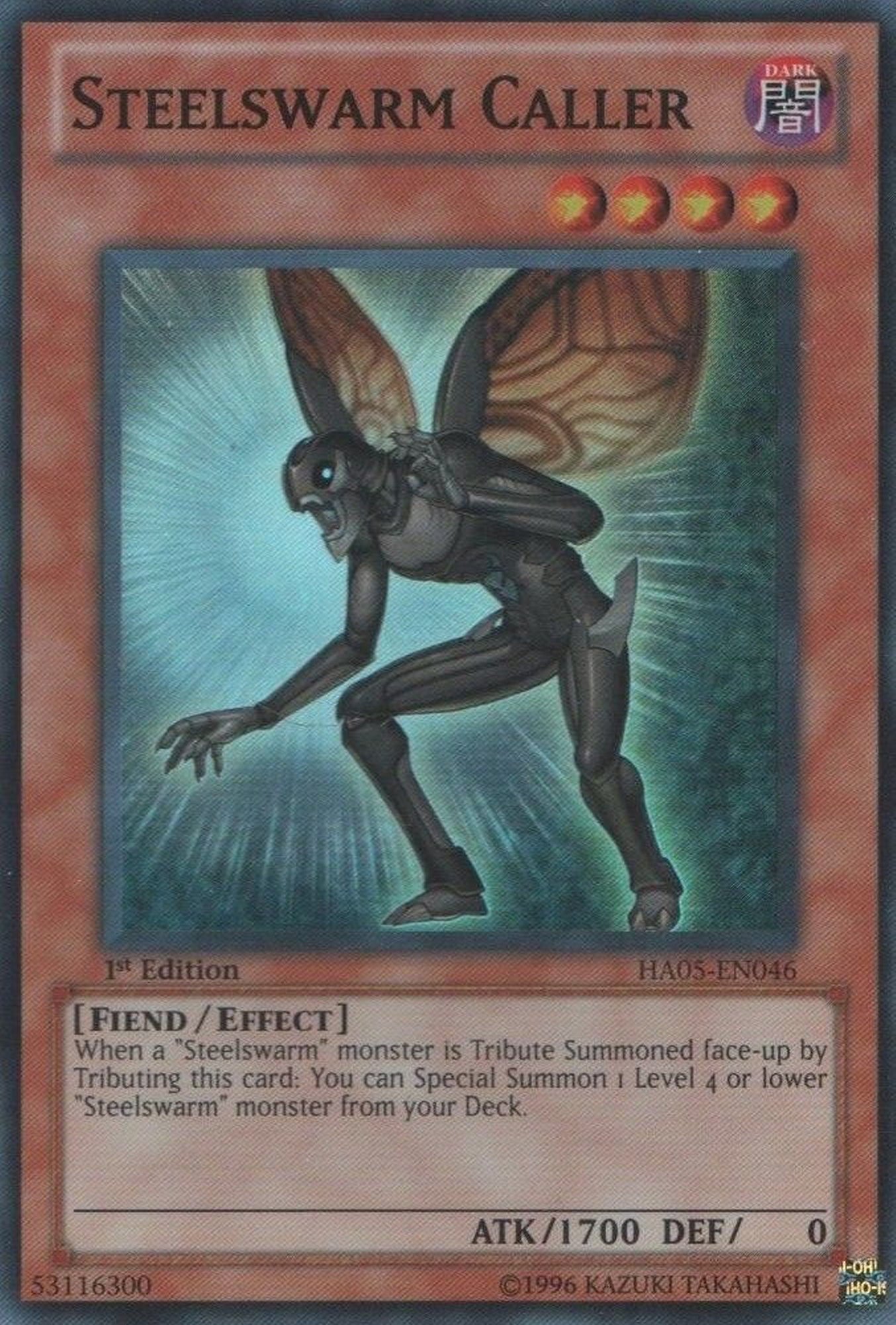 Steelswarm Caller [HA05-EN046] Super Rare | Good Games Adelaide SA