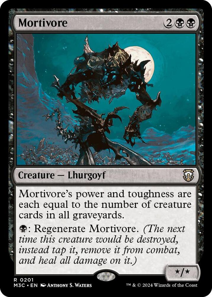 Mortivore 201/411 (Commander: Modern Horizons 3)  - Ripple Foil | Good Games Adelaide SA