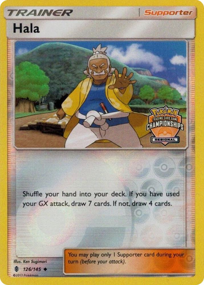 Hala 126 145 Regional Championships 126/145 (League & Championship Cards)  - Reverse Holofoil | Good Games Adelaide SA