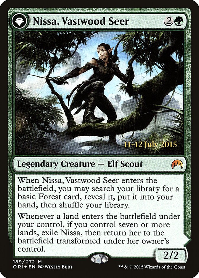 Nissa, Vastwood Seer [Magic Origins Promos] | Good Games Adelaide SA
