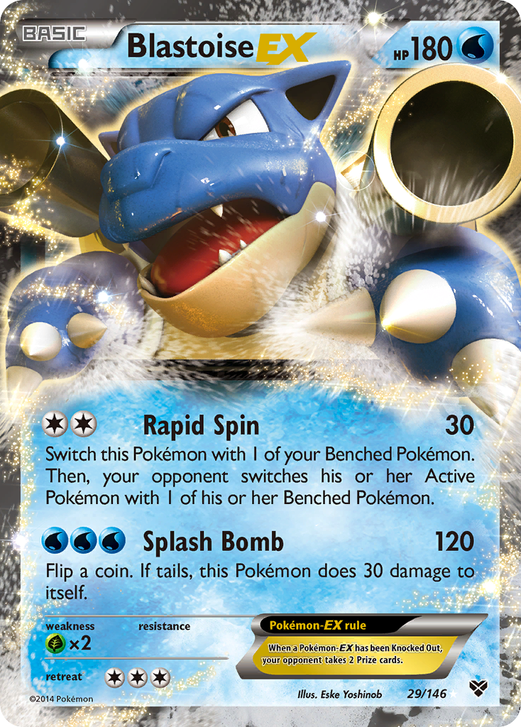 Blastoise EX (29/146) [XY: Base Set] | Good Games Adelaide SA