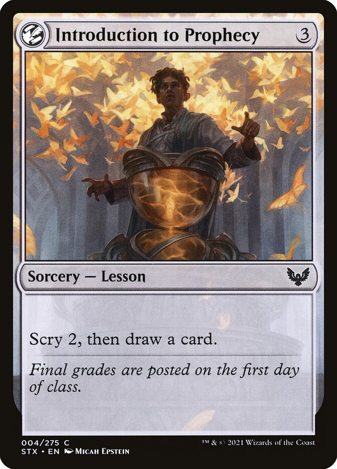 Introduction to Prophecy 4 (Strixhaven: School of Mages)  - Foil | Good Games Adelaide SA