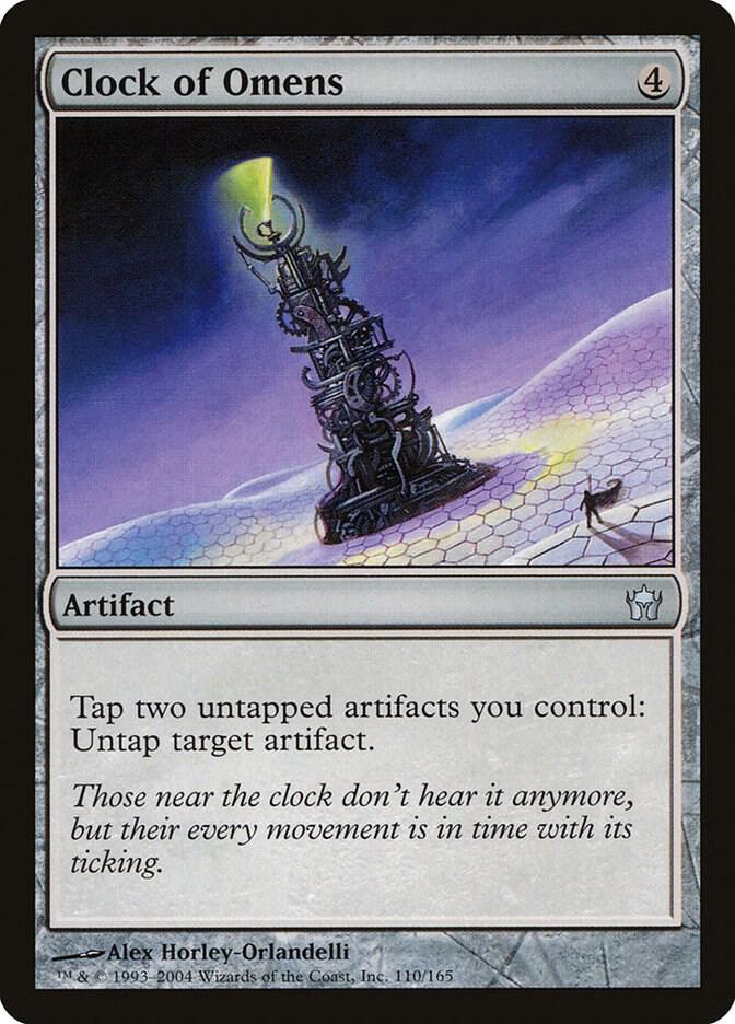 Clock of Omens 110 (Fifth Dawn)  - Foil | Good Games Adelaide SA