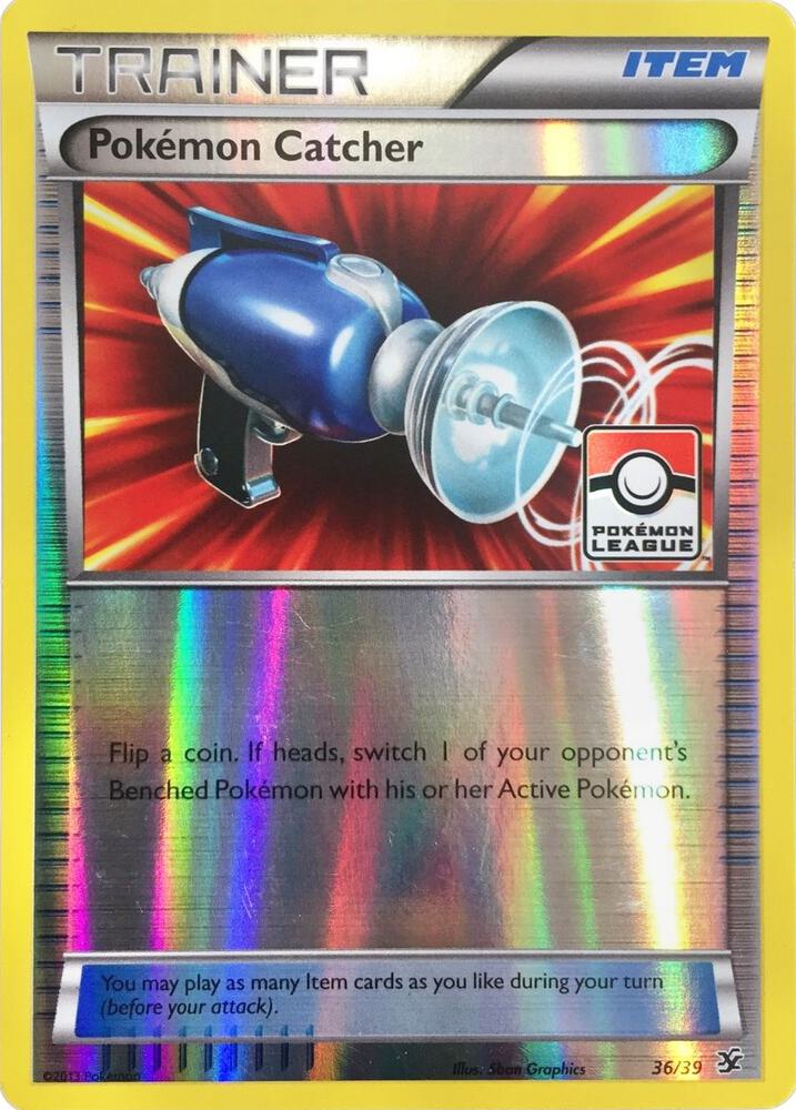 Pokemon Catcher 36 39 Pokemon League 036/039 (League & Championship Cards)  - Reverse Holofoil | Good Games Adelaide SA