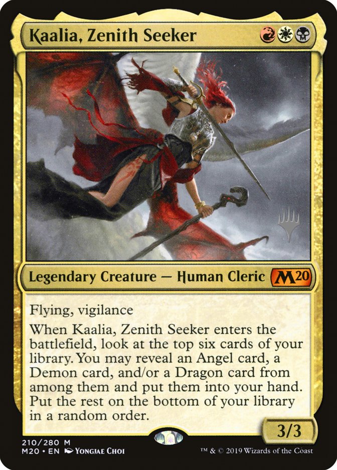 Kaalia, Zenith Seeker [Core Set 2020 Promos] | Good Games Adelaide SA